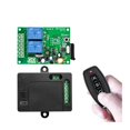 thumbnail image 2 of Télécommande Sans Fil 433Mhz AC220V 2CH Relais Rf Universel Récepteur et Émetteur pour Contrôle de Porte de Garage et Moteur de Portail, Facile à Installer, 2 of 7
