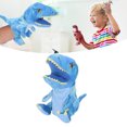 thumbnail image 4 of Plush Dinosaur Hand Toy Soft Open Movable Mouth For Creative Role Play Gift For Children And Adults, 4 of 8