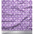 thumbnail image 1 of Soimoi Cotton Voile Fabric Floral Block Print Fabric by The Yard 42 Inch Wide, 1 of 5