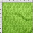 thumbnail image 4 of oneOone Cotton Cambric Green Fabric Abstract Sewing Craft Projects Fabric Prints By Yard 56 Inch Wide, 4 of 4