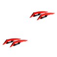 thumbnail image 2 of Wweixi Aerodynamic Spoiler Wing Motorcycle Motorcycle Accessories Durable Aerodynamic red 2Set, 2 of 6