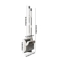 thumbnail image 3 of Chmadoxn Kitchen Gadgets, Brooms And Dustpan Set Double-layer Scraper Foldable Dustpan Non-stick Hair Dustpan Sweeping Brooms 180-degree Rotatable Brooms For Vertical Storage broom dustpan, 3 of 9