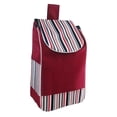 thumbnail image 2 of Almencla 1pcs Shopping bag Foldable Replacement storage Hand Spare Cart Waterproof Oxford red, 2 of 7
