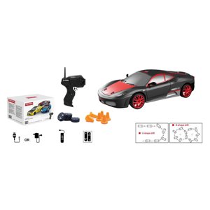 1:24 Échelle Haute Vitesse 4WD RC Voiture de course 2.4 Remote Control Drift Toy pour les enfants et les adultes expérience de la dérive réaliste voiture avec télécommande voitures pour les adultes Mini 4wd Suivez les voitures de télécommande rapide