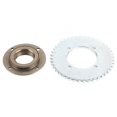 thumbnail image 3 of Tbest 78mm OD 4-Hole Flywheel + T8F 44T 54mm Tooth Rear Chain Sprocket For 43cc 49cc, 3 of 8