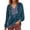 bleu, variante sur Articles en Liquidation de T-Shirts à Manches Longues pour Femmes Chemises en Tissu Mélangé pour Femmes Chemise en Velours à Col en V à Imprimé Floral Haut Blouse Décontractée à Manches Longues Tunique Bohème Brodée Surdimensionnée