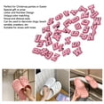 thumbnail image 3 of Shoe Charms Kit, 37Pcs Letter Number Pattern PVC Lovely Shoes Ornaments Decoration Accessory Gifts For Birthday, 3 of 8
