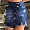 thumbnail image 2 of B91xZ Jupe Droite pour Femmes, Évasée, Légère, Taille Élastique, Classique, Midi, Marine G, 2 of 2