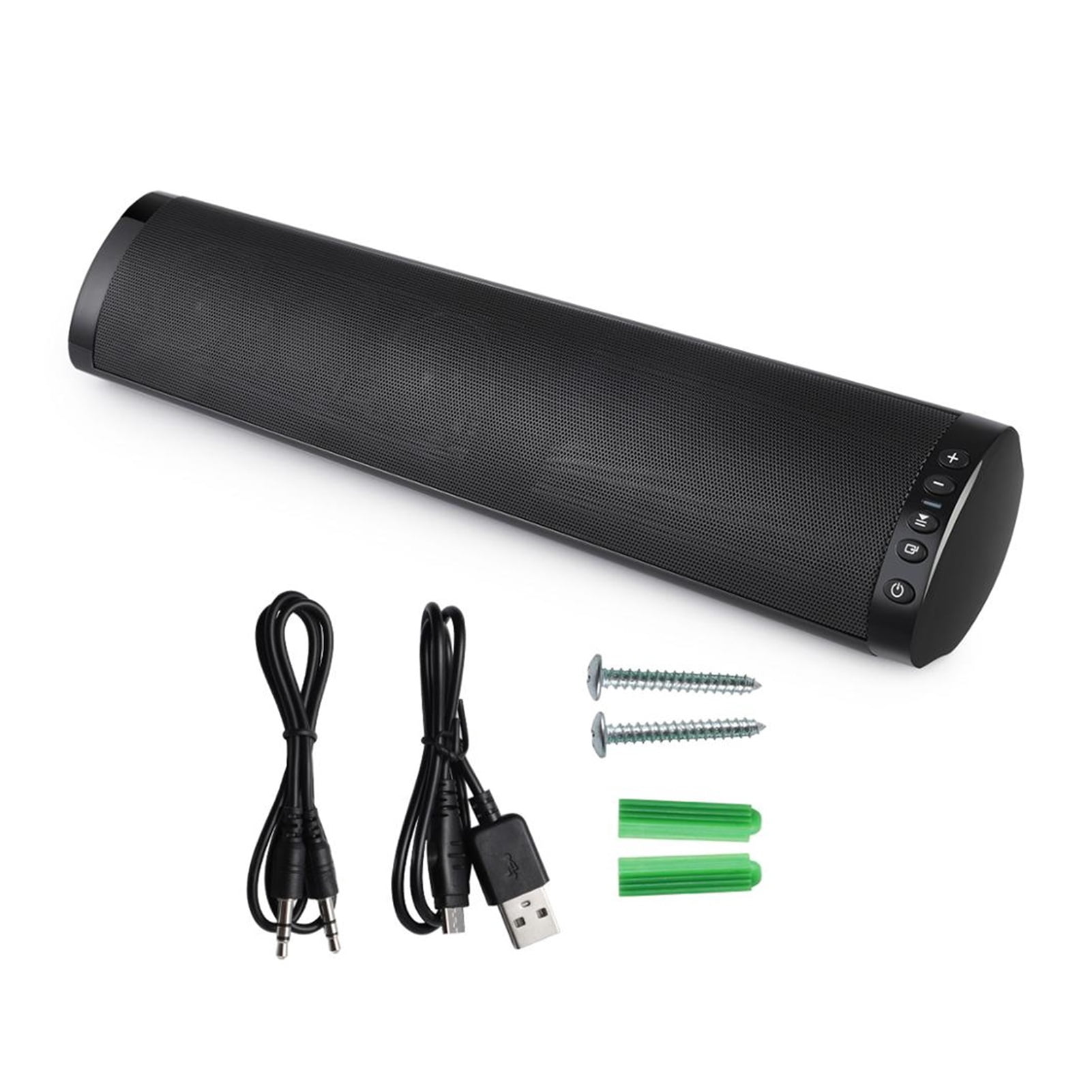 Wireless Bluetooth Column Soundbar PC Speaker Music Stereo Sound Bar Support TF USB 3.5mm With Wall Mount ,High Sound