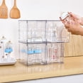 thumbnail image 4 of Transparent Acrylic Storage Cabinet Organizer with Drawer System for Bedroom Kitchen Bathroom and Vanity, 4 of 6
