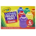 thumbnail image 2 of Paint-Crayola Washable, 6 Colours, 59Ml.Jars, 2 of 4