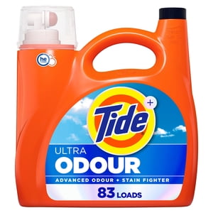 Tide Ultra Odour Plus Oxi Liquid Laundry Detergent, Advanced Odour Plus Stain Fighting Laundry Detergent Liquid, 3.46 Litres, 83 Wash Loads