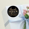 thumbnail image 4 of 1 Roll Thank You Sticker DIY Letter Printing Residue-free Waterproof Thanks Gift Holiday Tag Sticker for Festival, 4 of 7