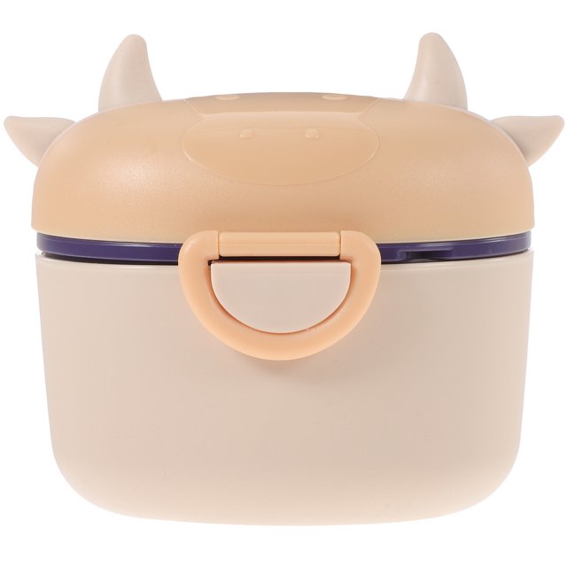 Shisuyan Contenant de Rangement pour Formule en Silicone 1Pcs 4.9x3.7x4.1in