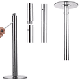 thumbnail image 4 of Yaheetech Portable Dance Pole Static Spinning Exercise Fitness Adjustable 45mm, Silver, 4 of 7