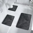 thumbnail image 1 of Meitianfacai 3 Pcs Bathroom Rugs, Soft Memory Foam Bath Mat Set, Anti-Slip Absorbent Thick Bath Mat, Shower Rug Toilet Mats Bath Mats for Bathroom Floor Toilet Door Mat Machine Washable, 1 of 8