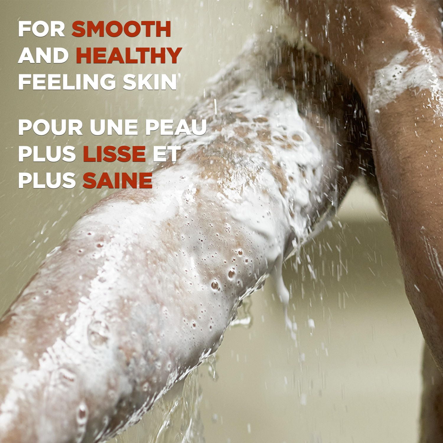 Dove Men+Care Nettoyant Corporel pour Réparer la Peau Sèche sous la Douche Orange Sanguine + Sauge avec des Nettoyants et des Hydratants à Base de Plantes