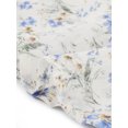 thumbnail image 5 of INSPIRE CHIC Jupe Midi en Chiffon à Taille Élastique pour Femmes Beige P, 5 of 5