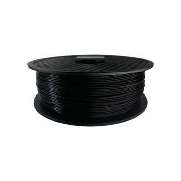 EL3D Filament pour Imprimante 3D; Noir PLA, 1,75 mm; 1 kg