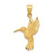 thumbnail image 1 of Pendentif Colibri en Or Jaune 14K Taille Diamant, 1 of 2