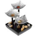 thumbnail image 1 of MesaSe 20004744701to Plastic Tabletop Water Fountain with LED Light Indoor  Black, 1 of 8