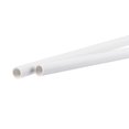 thumbnail image 1 of Unique Bargains 6.8mm ID 8.8mm OD 500mm White PVC Pipe Round Rigid Plastic Tube for Water Pipe 2 Pack, 1 of 5