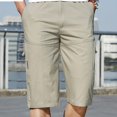 thumbnail image 4 of Diufon Men's Athletic Shorts Drawstring Waisted Outdoor Sport Shorts Spring Summer Hiking Shorts with Pockets, 4 of 7