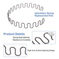 thumbnail image 4 of Unique Bargains 2Sets Upholstery Spring Replacement Kits, 33.46" Sagging Cushions Repair Kit with Clips Nails for Furniture, 4 of 7