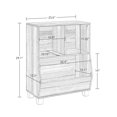 thumbnail image 4 of Kids Catch-All Multi-Cubby 24in Toy Organizer – Light Woodgrain, 4 of 10