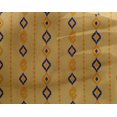 thumbnail image 4 of oneOone Tissu Georgette Viscose Rayé & Imprimé Ikat Géométrique BTY 42 Pouces de Large, 4 of 4