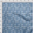 thumbnail image 4 of oneOone Cotton Poplin Light Blue Fabric Geometric Craft Projects Decor Fabric Printed By The Yard 42 Inch Wide, 4 of 4