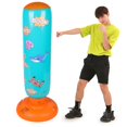 thumbnail image 1 of Kids Inflatable Punching Bag Funny Thickened Standing Boxing Bag Blow up Toy, 1 of 10