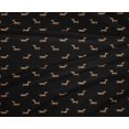 thumbnail image 4 of oneOone Polyester Lycra Fabric Dachshund Dog Printed Fabric 1 Yard 56 Inch Wide, 4 of 4