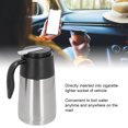 thumbnail image 3 of Car Kettle Boiler, Car Kettle Water Boiler 12V Time Saving Efficient Heating Multi Functional Automatically Power Off Large Capacity  for Group Travel, 3 of 7