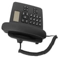 thumbnail image 4 of EASTIN Wired Landline Phone  Redial Function Home Corded Telephone Black Caller ID With Answering Machine For Hotel Black, 4 of 8