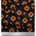 thumbnail image 3 of Soimoi Poly Crepe Fabric Fox Kids Printed Craft Fabric by The Yard 42 Inch Wide, 3 of 3
