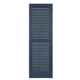 thumbnail image 1 of Premier Louver Exterior Decorative Shutter, Bedford Blue - 15 x 43 in., 1 of 1