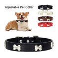 thumbnail image 3 of Youkk Stylish PU Cat Collar With Adjustable Buckles And Durable Multiple Sizes Available Dogs Collars red 1.5*30cm 1Set, 3 of 6