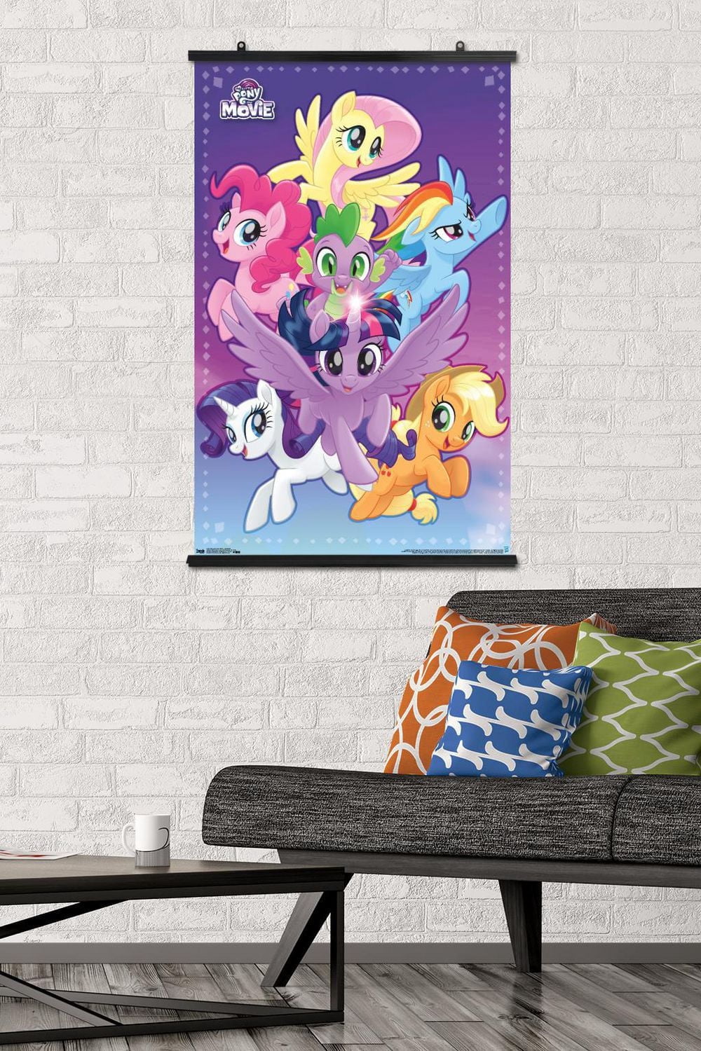 Hasbro My Little Pony Movie - Adventure Wall Poster, 14.725" x 22.375"