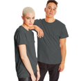 thumbnail image 5 of Hanes T-Shirt à Manches Courtes Col Rond X-Temp pour Hommes Lot de 2, 2TG, Charbon Chiné, 5 of 5