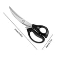 thumbnail image 3 of Liyamei 3 Pcs Barbecue Scissors Clips Mats Grills Burger Spatula Grilling Grill Scraper Red, 3 of 5