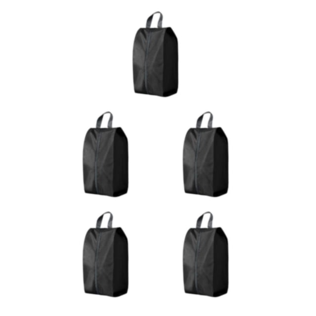 maskred Easy To Shoe Bag For Travel Simplify Packing Convenient Shoe Pouches Waterproof And Moisture-proof black L 5Set