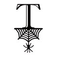 thumbnail image 3 of Spider Halloween Decoration Hang Tag Set with 26 Iron Letters 5.3 cm x 9 cm, Black Rope Included, 3 of 4
