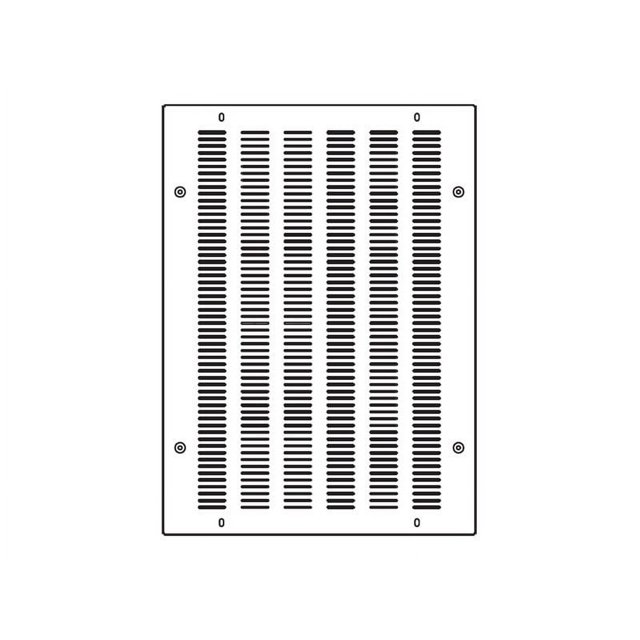 Middle Atlantic ERK VT - Rack panel - top - black