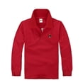 thumbnail image 1 of Polo pour Garçons Chemise à Rayures Garçons Chemises de Rugby Manches Courtes Polos 10-11 Ans Mode Garçons, 1 of 4