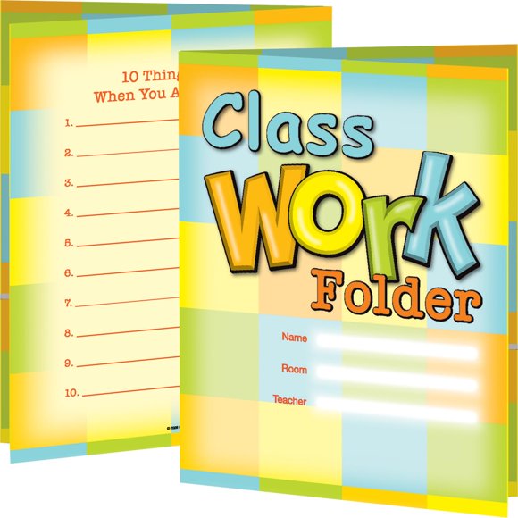 Really Good Stuff Dossiers de Classe - 12 Dossiers