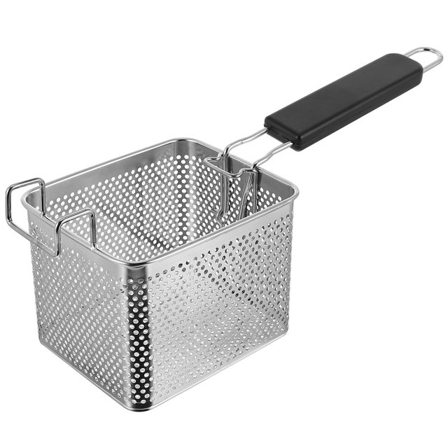 Fry Baskets Stainless Steel Fryer Basket Strainer Food Presentation Cooking Tool