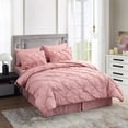 thumbnail image 1 of 6 Piece Twin Comforter Set Bed in A Bag - with Comforters, Sheets, Pillowcase & Sham, 1 of 5