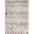 thumbnail image 2 of Rug Branch Lunara 3' x 5' (2'8" x 4'8") Grey/Red Abstract Indoor Doormat Rug, Contemporary, Medium Pile, Stain-Resistant Entry Carpet - Front Door, Mudroom, Hallway and Kitchen, 2 of 7