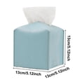 thumbnail image 2 of Storage Organizer Leather Tissue Cover for Indoor Use with Elegant and Functional Design for Home and Living Spaces, 2 of 3